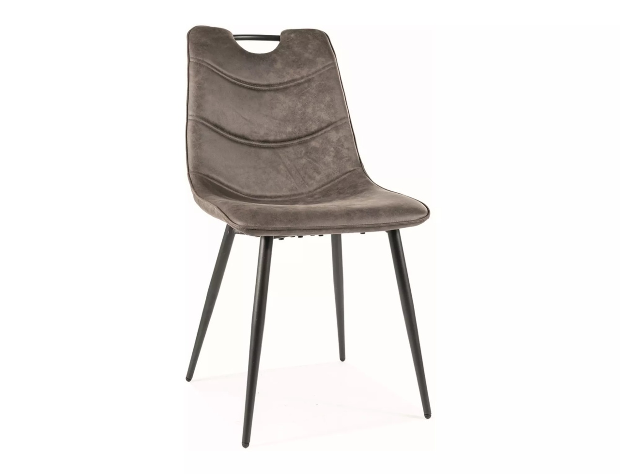 Scaun Aloe gri/negru Tap.213