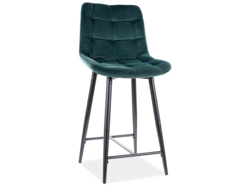 Scaun de bar Chic H-2 Verde – H92 cm