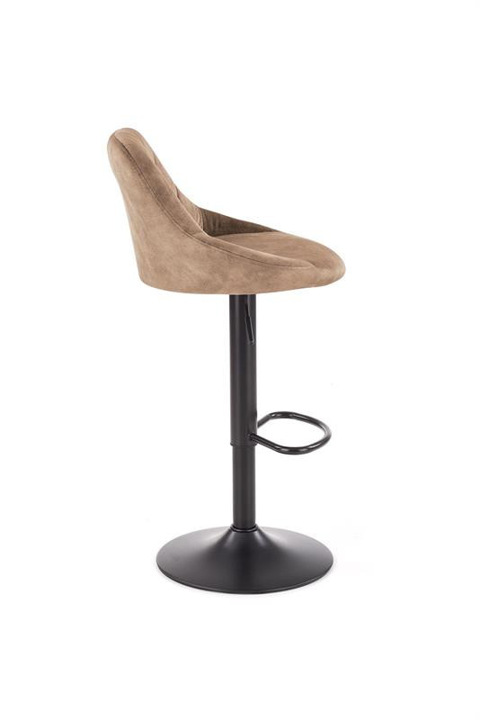 Scaun de bar H101 velvet bej - 1 | YEO