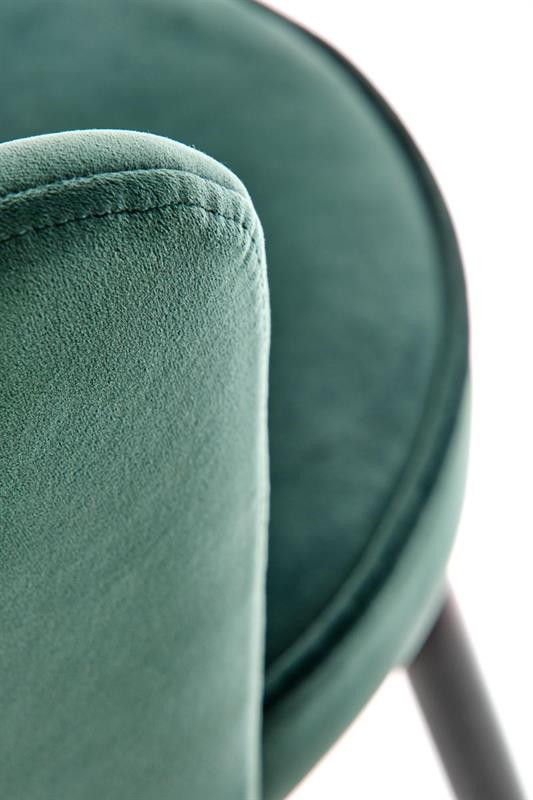 Scaun de bar H106 velvet verde - 5 | YEO