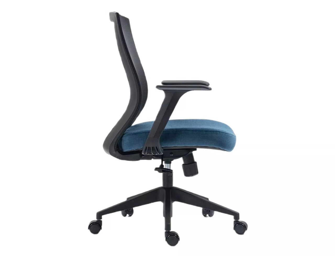 Scaun de birou Q328 negru/albastru - 2 | YEO