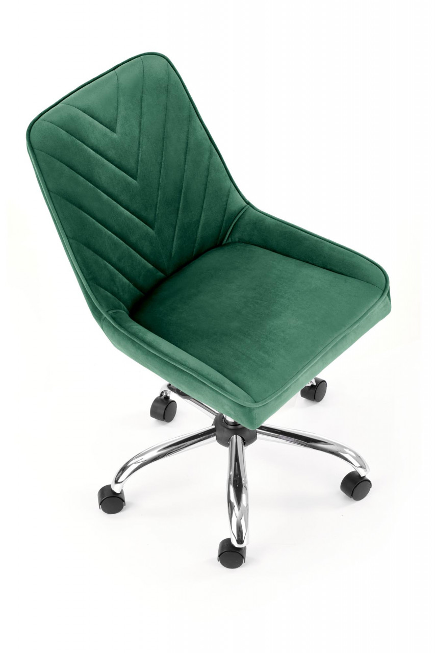 Scaun de birou Rico velvet verde H91 cm - 1 | YEO