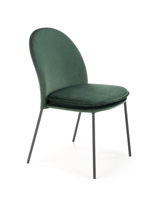 Scaun K443 Velvet Verde – l50 x A58 x H84 cm