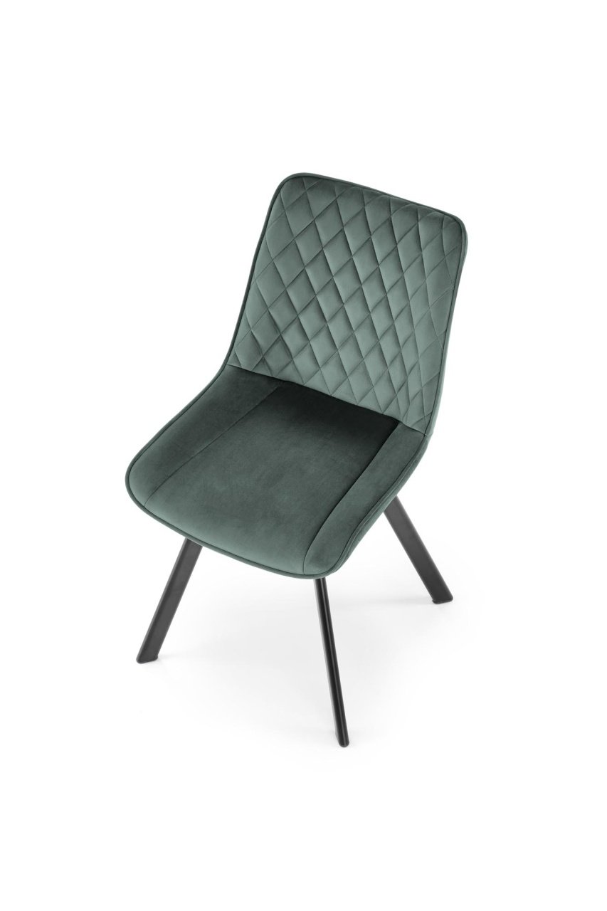 Scaun K520 velvet verde - 3 | YEO