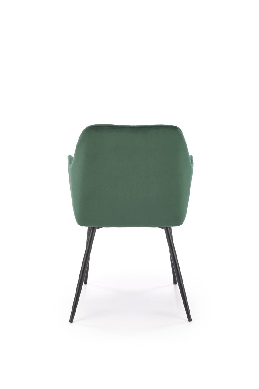 Scaun K558 velvet verde inchis - 2 | YEO