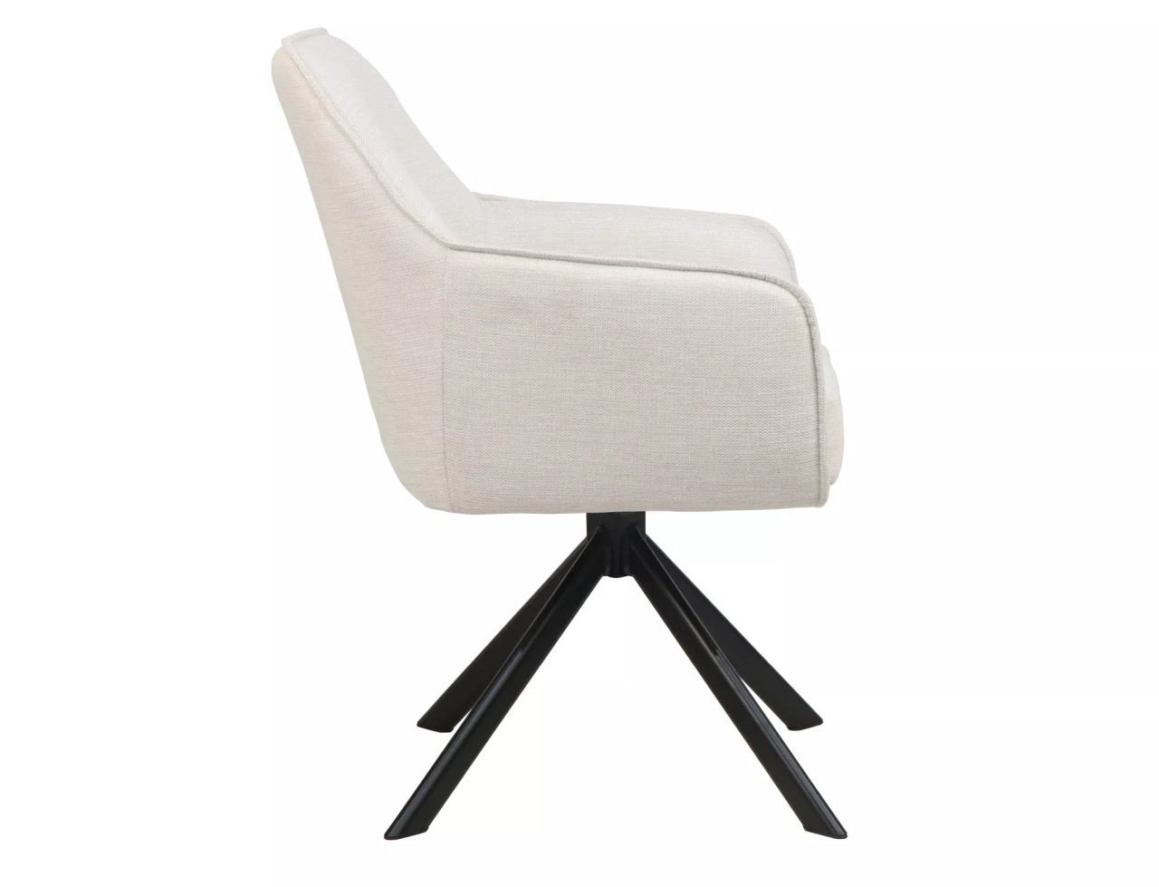Scaun Notti bej deschis/negru Brego22 - 4 | YEO