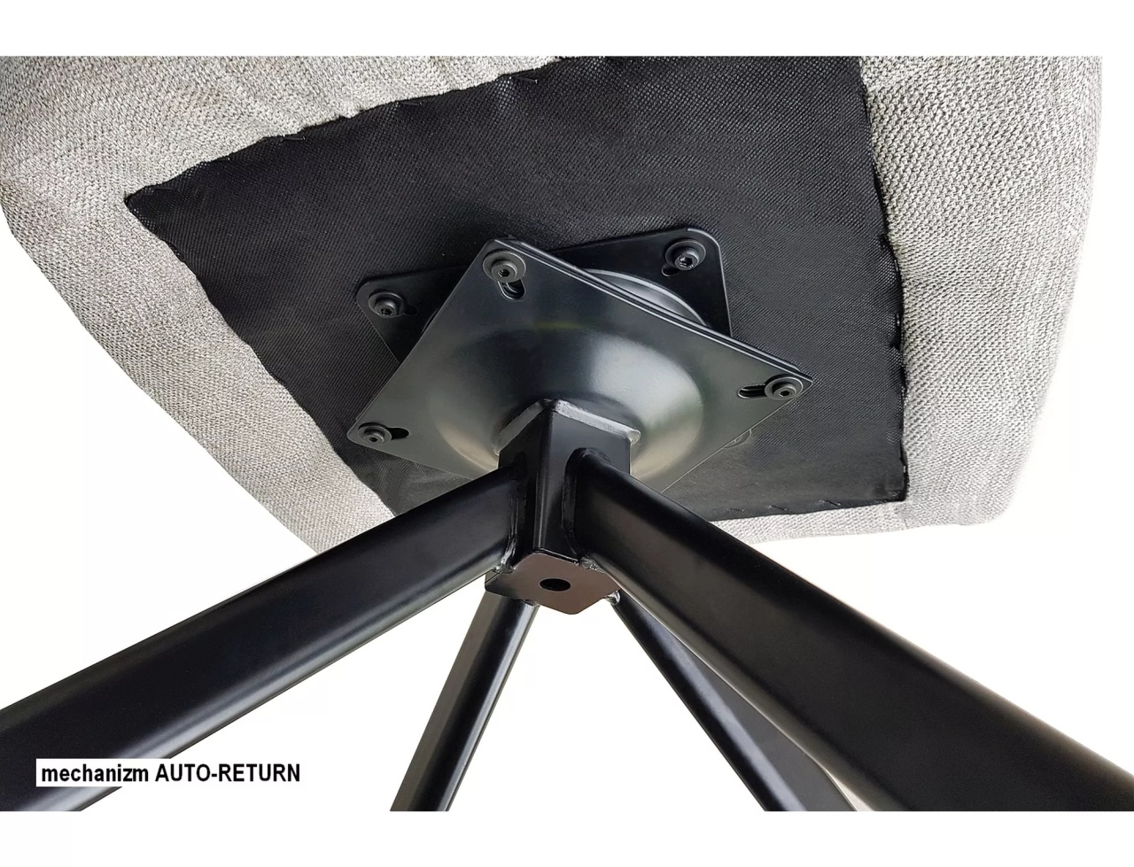 Scaun rotativ Azalia olive/negru Brego77 - 4 | YEO