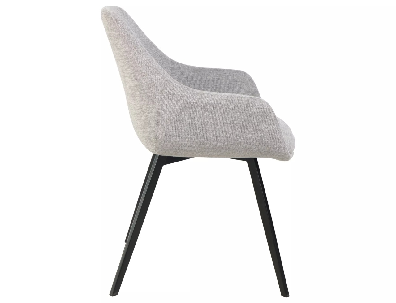 Scaun Vinto gri/negru Brego 07 - 2 | YEO