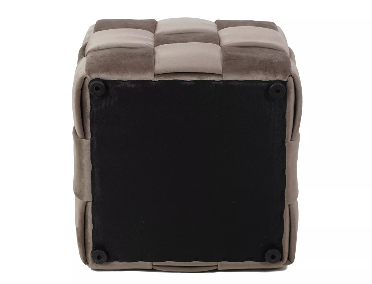 Taburet Casel velvet bej inchis Tap.251 - 2 | YEO