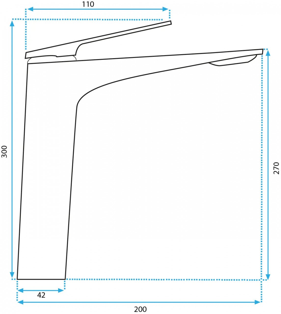 Baterie Avalon inalta auriu periat - 3 | YEO