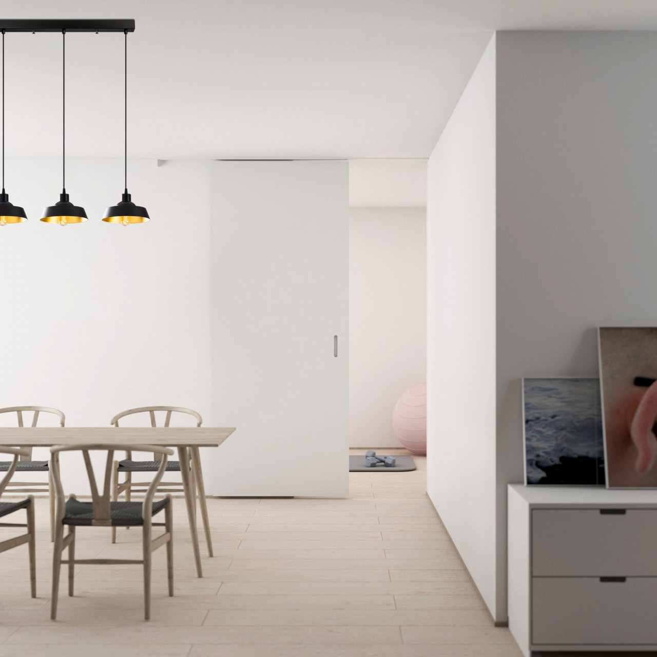 Candelabru Berceste - 189BLACK-S1