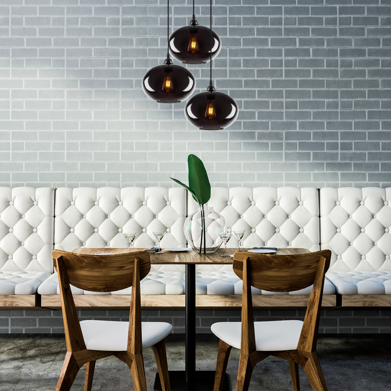Candelabru Smoked - 051