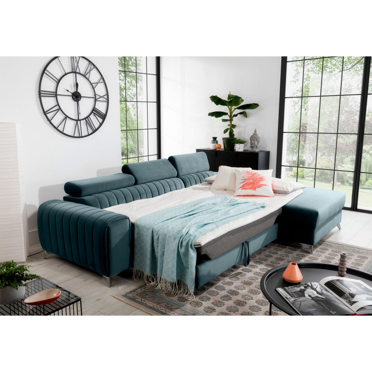 Coltar extensibil Grayson pe dreapta Velvetmat 100 - 3 | YEO