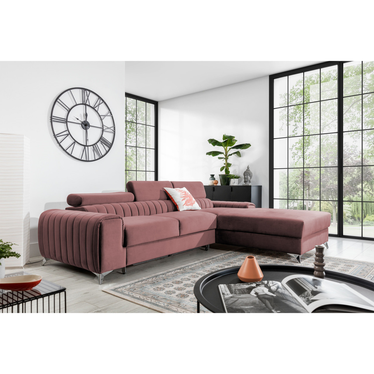 Coltar extensibil Grayson pe dreapta Velvetmat 24 - 2 | YEO