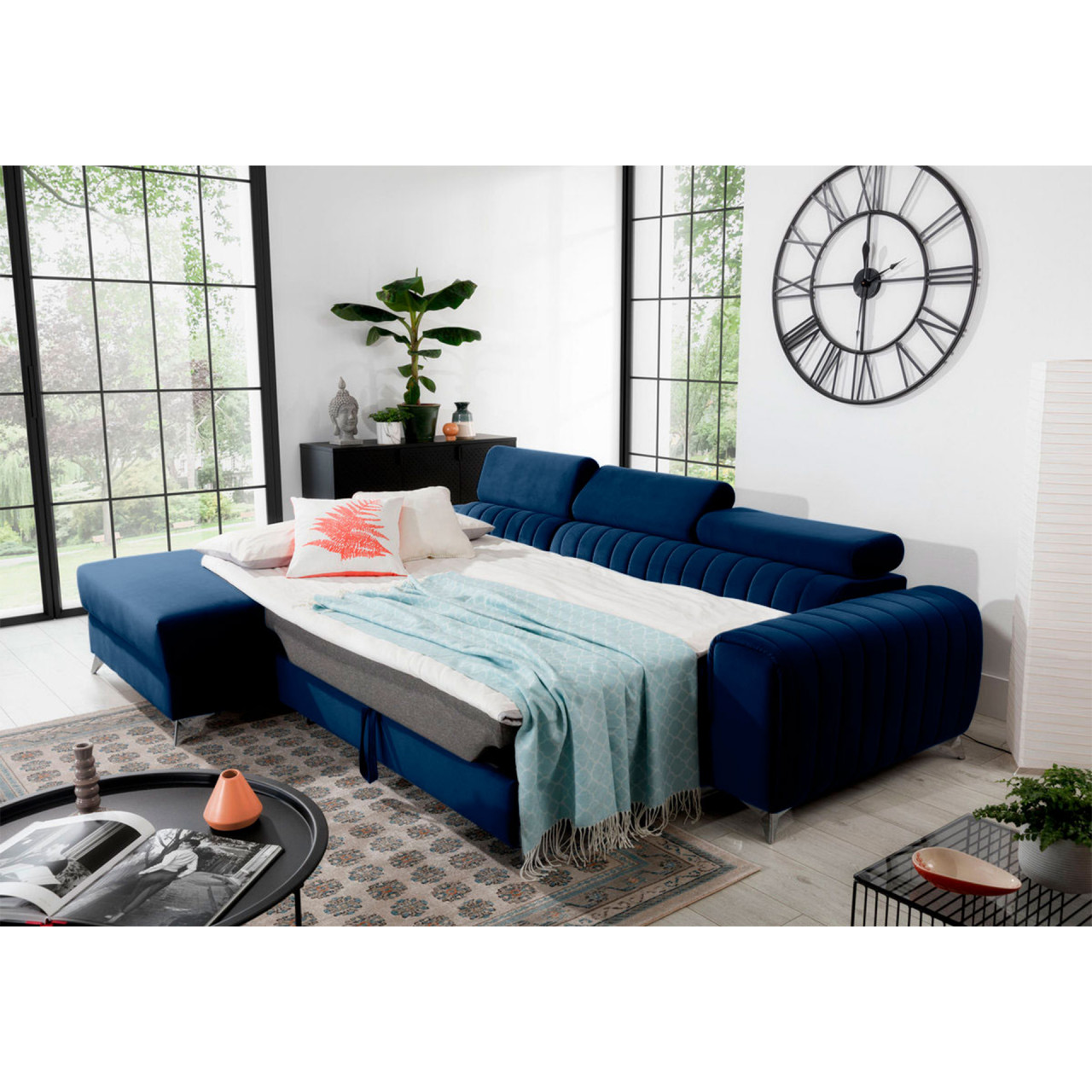 Coltar extensibil Grayson pe stanga Velvetmat 40 - 3 | YEO