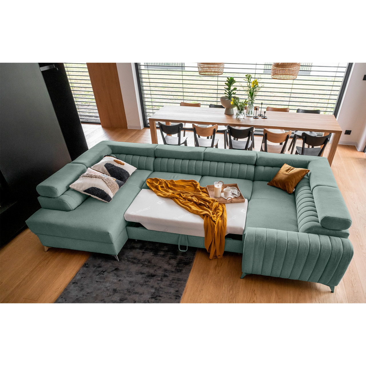 Coltar extensibil Louis pe stanga Poco 100 - 3 | YEO