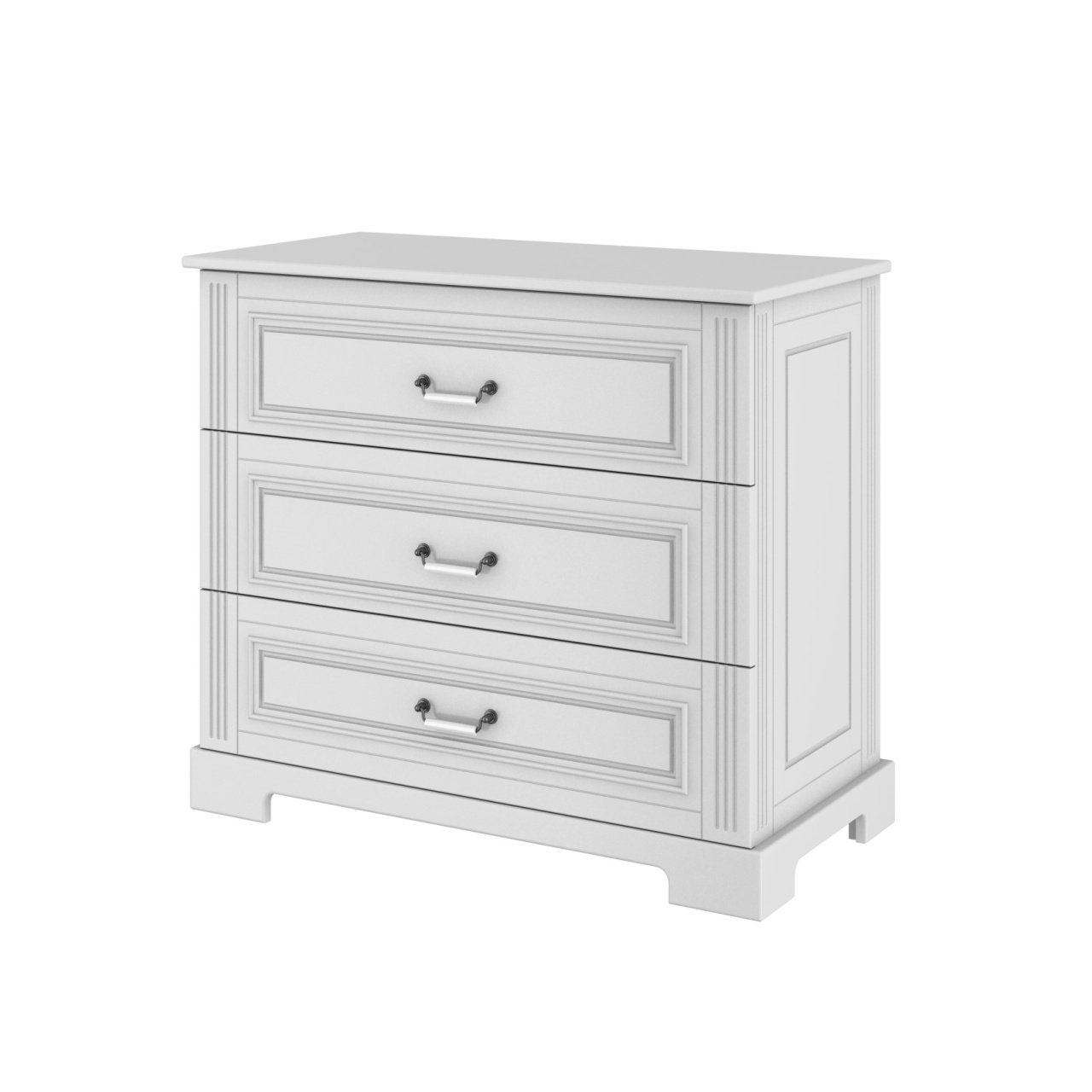 Comoda eleganta Ines alba L102 cm