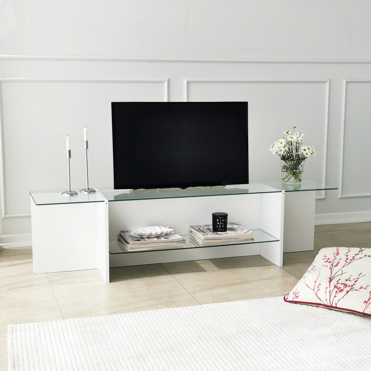 Comoda TV Escape alba