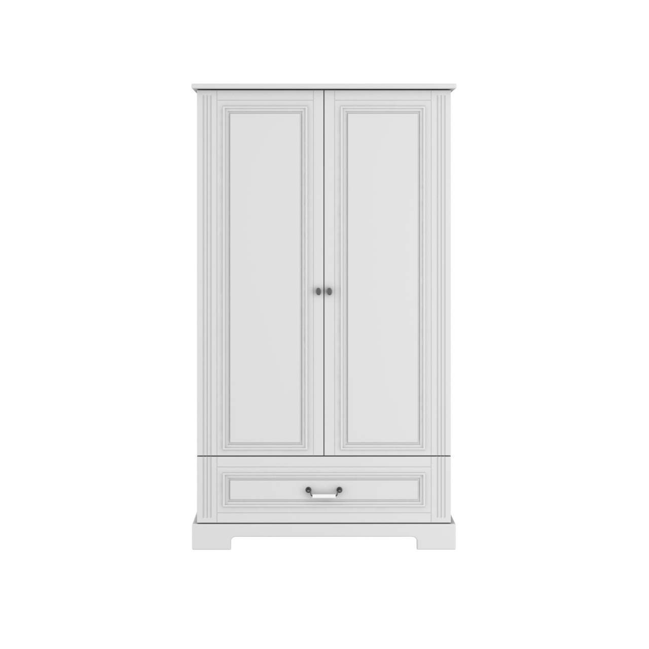 Dulap elegant Ines alb H193 cm - 1 | YEO