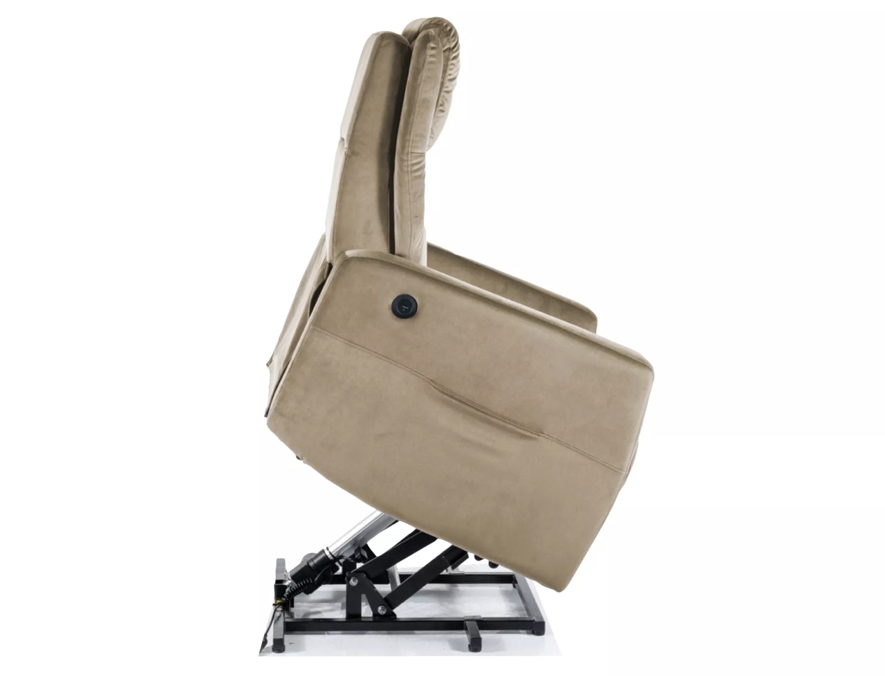 Fotoliu recliner Adonis velvet bej inchis Blu40 - 2 | YEO