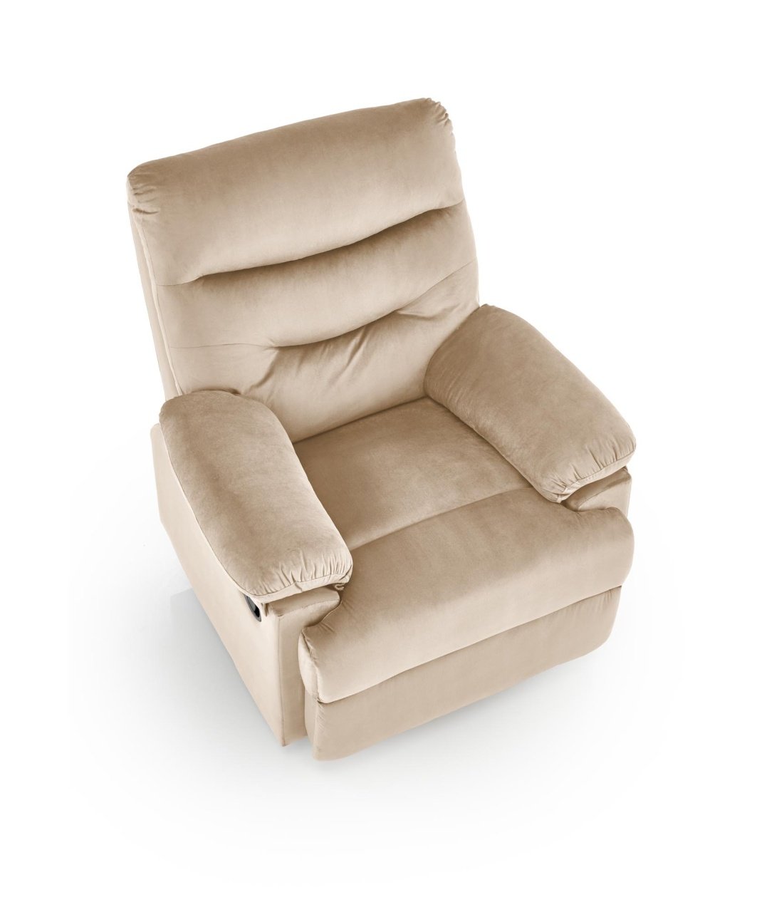 Fotoliu recliner Drager velvet bej H105 cm - 2 | YEO