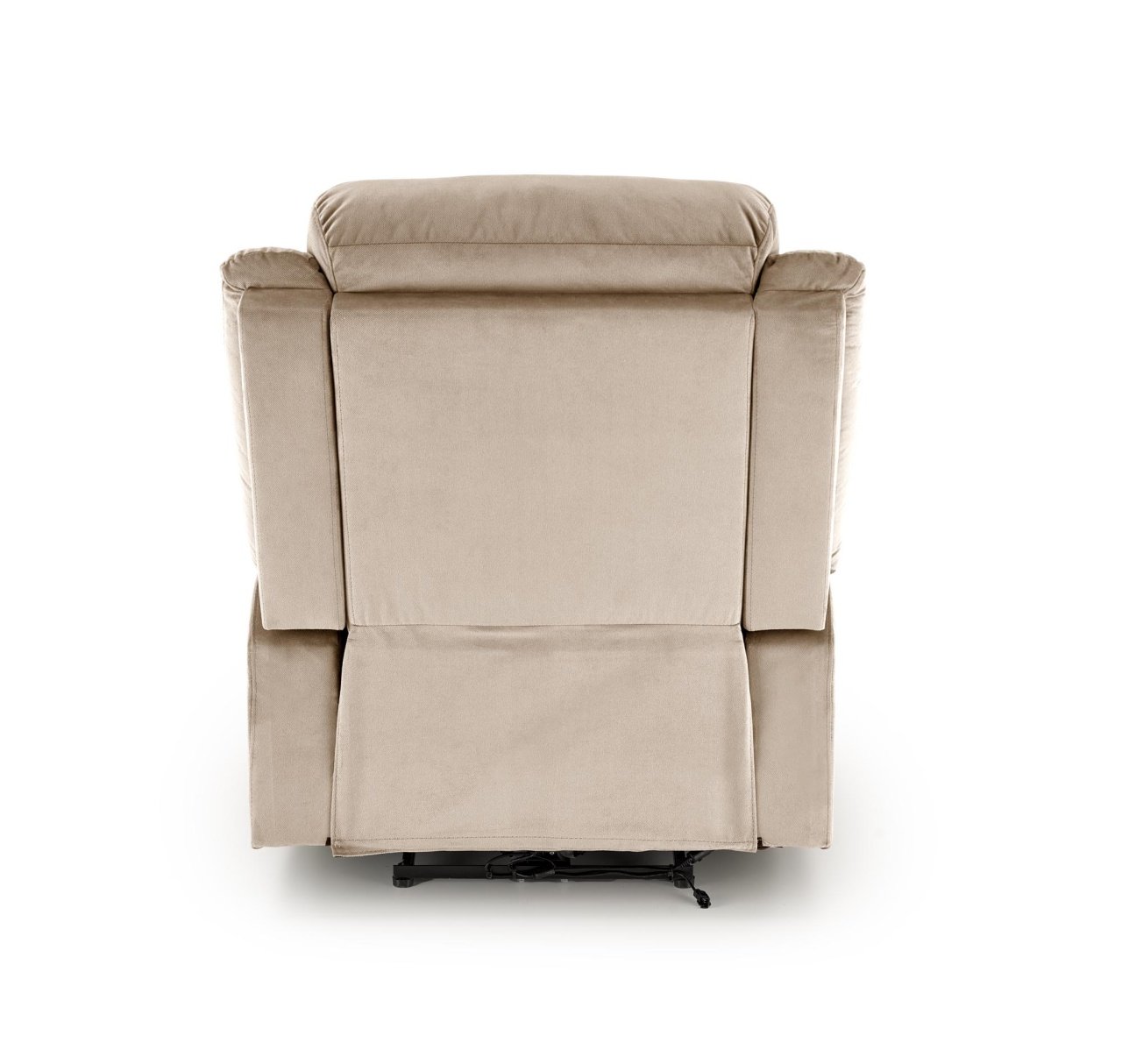 Fotoliu recliner Loris stofa bej H105 cm - 2 | YEO