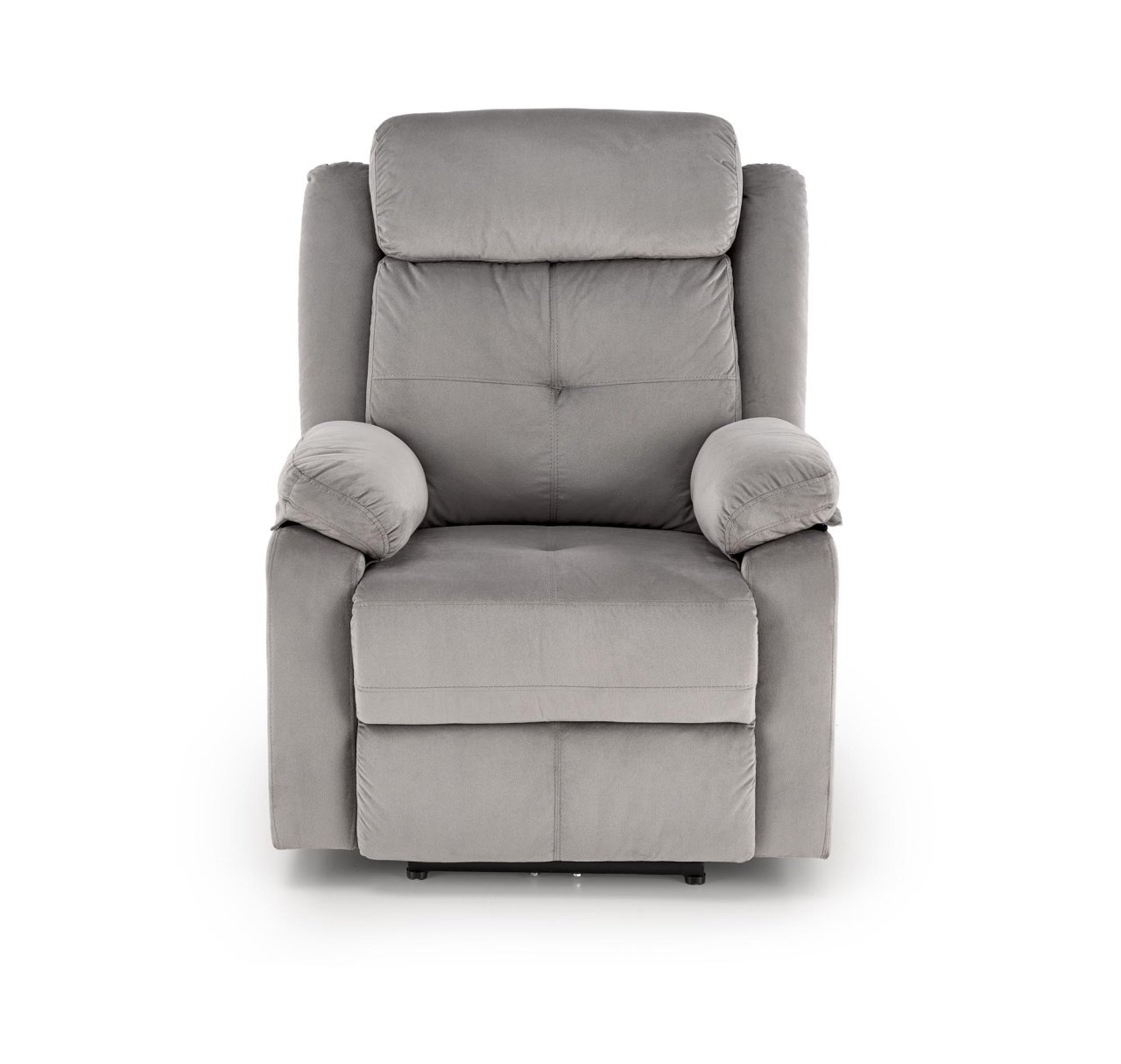 Fotoliu recliner Loris stofa gri H105 cm - 3 | YEO