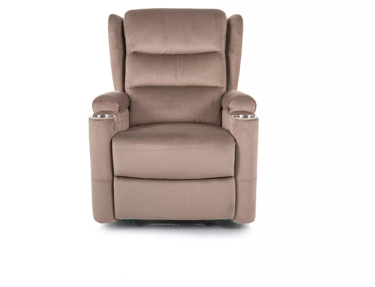 Fotoliu recliner Minos velvet bej inchis Blu40 - 2 | YEO