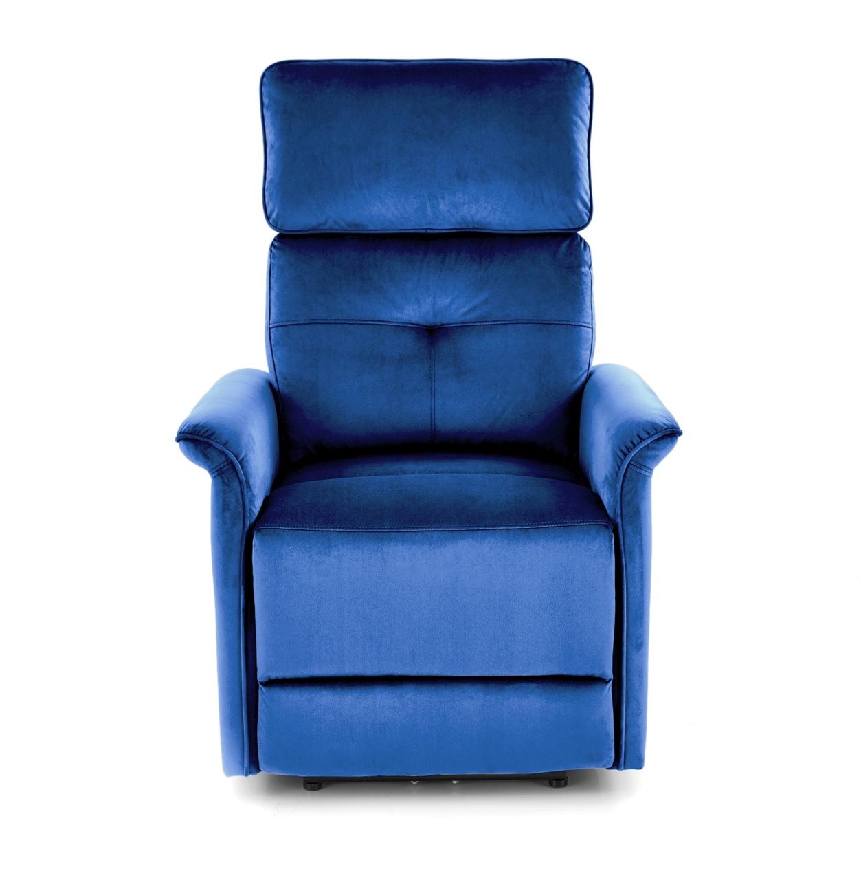 Fotoliu recliner Semir velvet bleumarin H108 cm - 4 | YEO