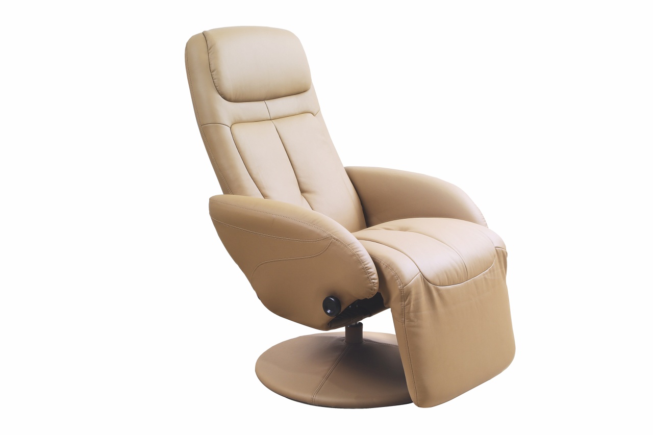 Fotoliu recliner tapitat Optima bej - H 84-101 cm - 2 | YEO