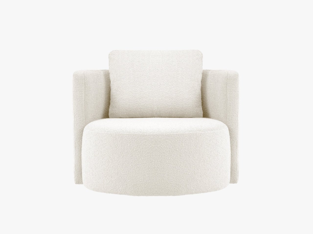 Fotoliu rotativ Bliss boucle L92 cm - 2 | YEO