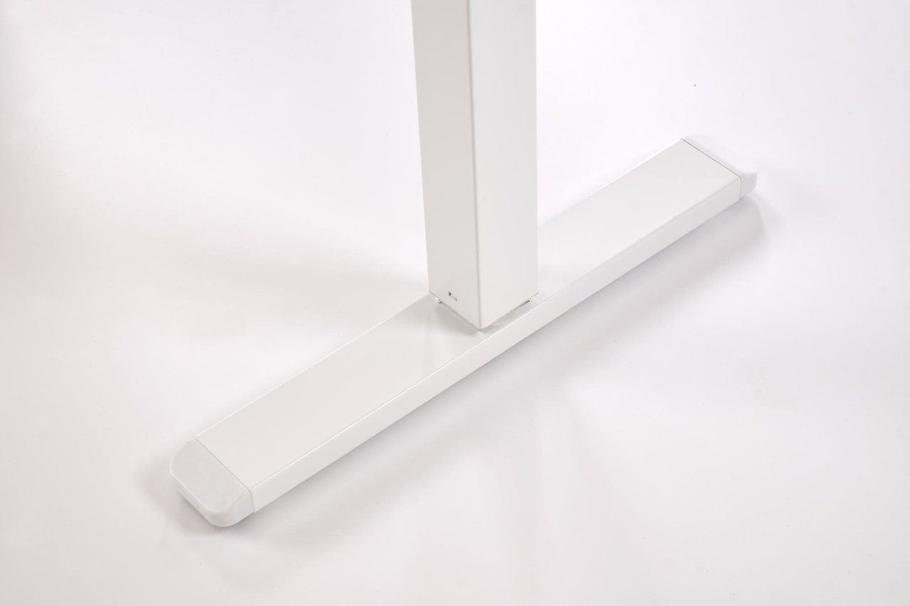 Masa de birou cu functie de reglare a inaltimii B54 negru/alb L120 cm - 1 | YEO