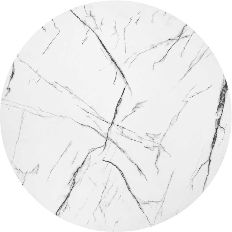 Masuta cafea Antica marble alba – H36 cm - 3 | YEO