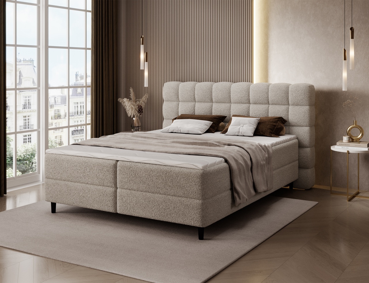 Pat boxspring Camma 160x200 cm Paolli 18 - 1 | YEO