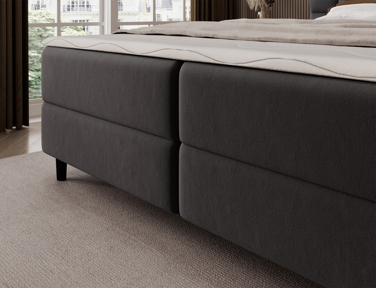 Pat boxspring Camma 160x200 cm Royal 20