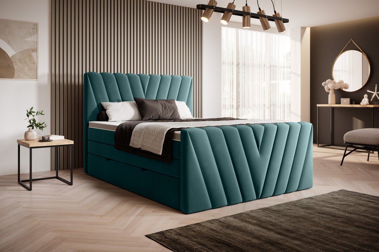 Pat boxspring Candice 140x200 cm Velvetmat 38