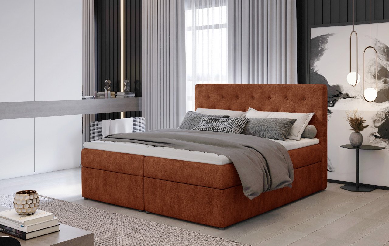 Pat boxspring Loree 140x200 cm Dora 63