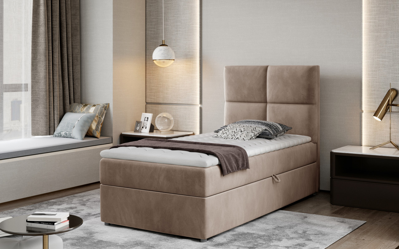 Pat boxspring Rivia 90x200 cm Monolith 09