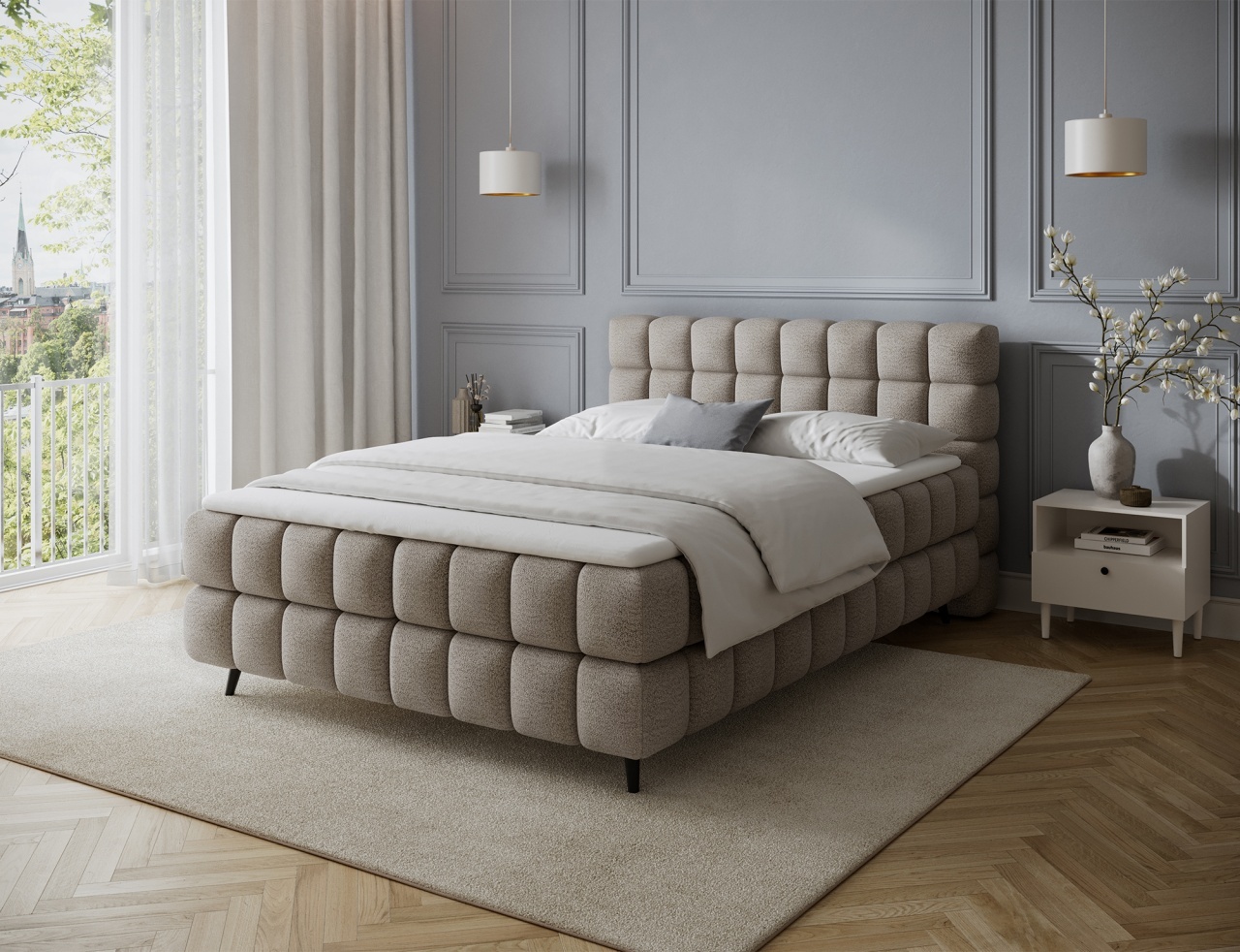 Pat continental Sabeno 140x200 cm Royal20 - 4 | YEO