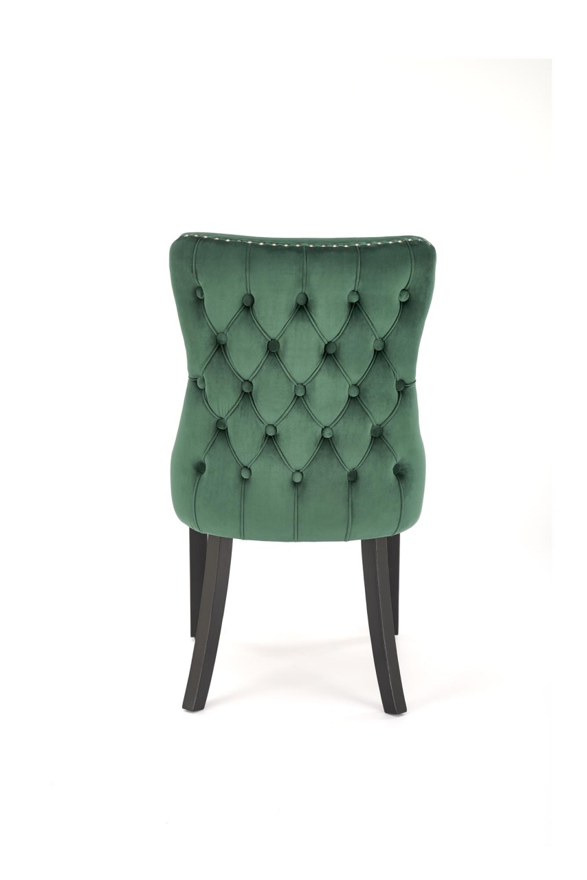 Scaun Alda velvet verde inchis H95 cm - 1 | YEO