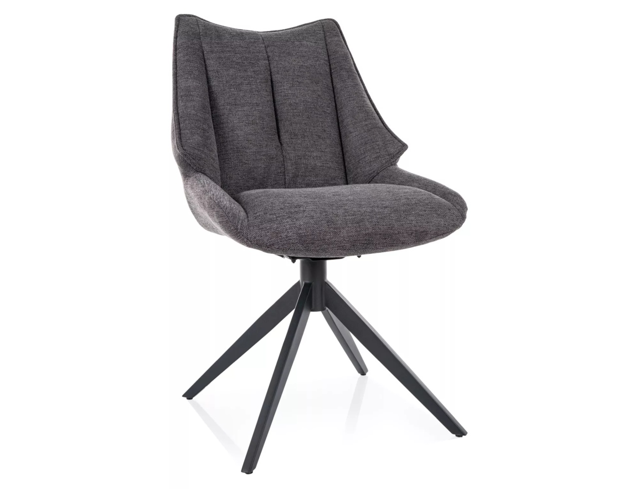 Scaun Coda gri inchis/negru Brego18
