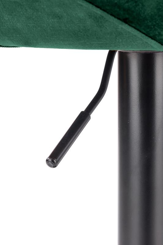 Scaun de bar H102 velvet verde - 2 | YEO