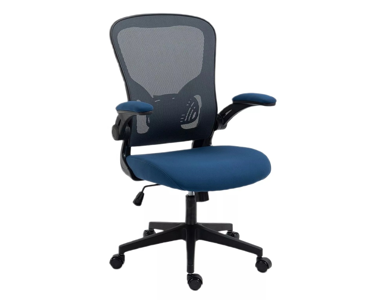 Scaun de birou Q333 gri/albastru