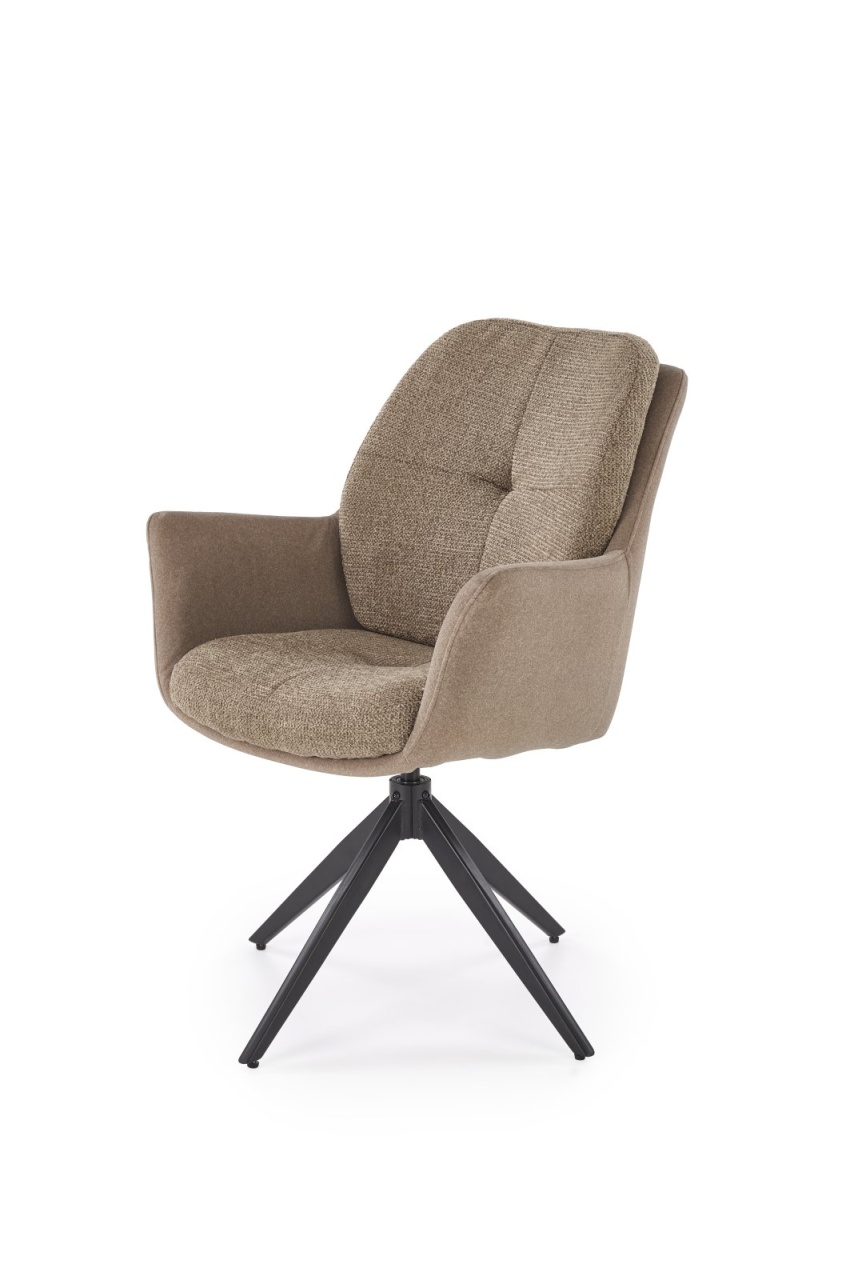 Scaun rotativ K591 maro H94 cm