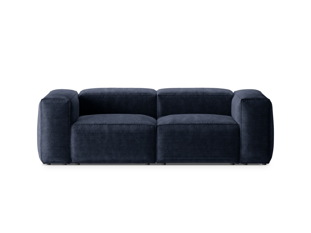 Canapea 2 locuri Bergamo velur reiat L224 cm - 1 | YEO