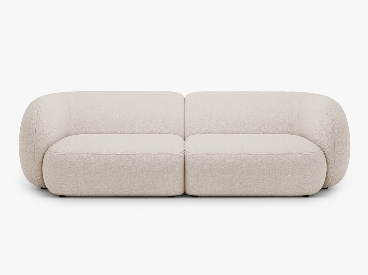 Canapea Kate 4 locuri boucle Baloo L243 cm