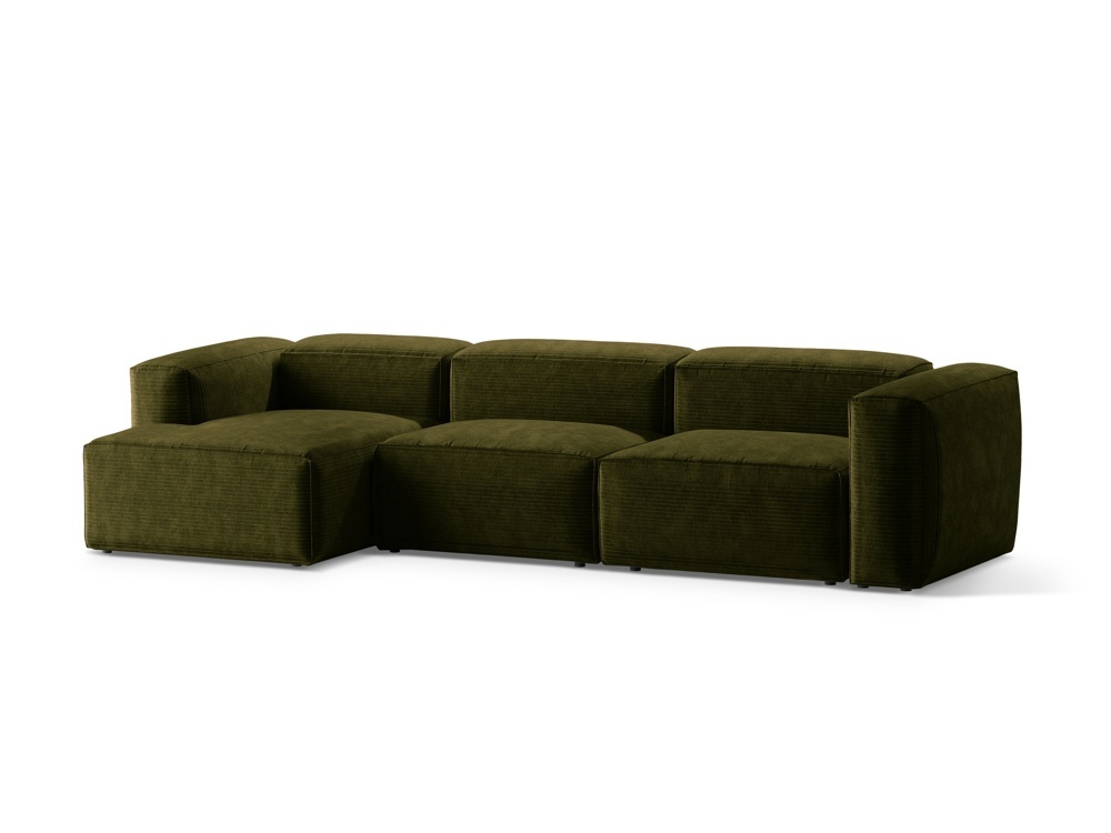 Coltar 4 locuri Bergamo velur reiat L344 cm - 1 | YEO