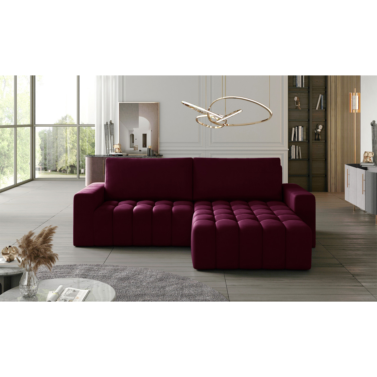 Coltar extensibil Bonett pe dreapta Matvelvet 68 - 1 | YEO