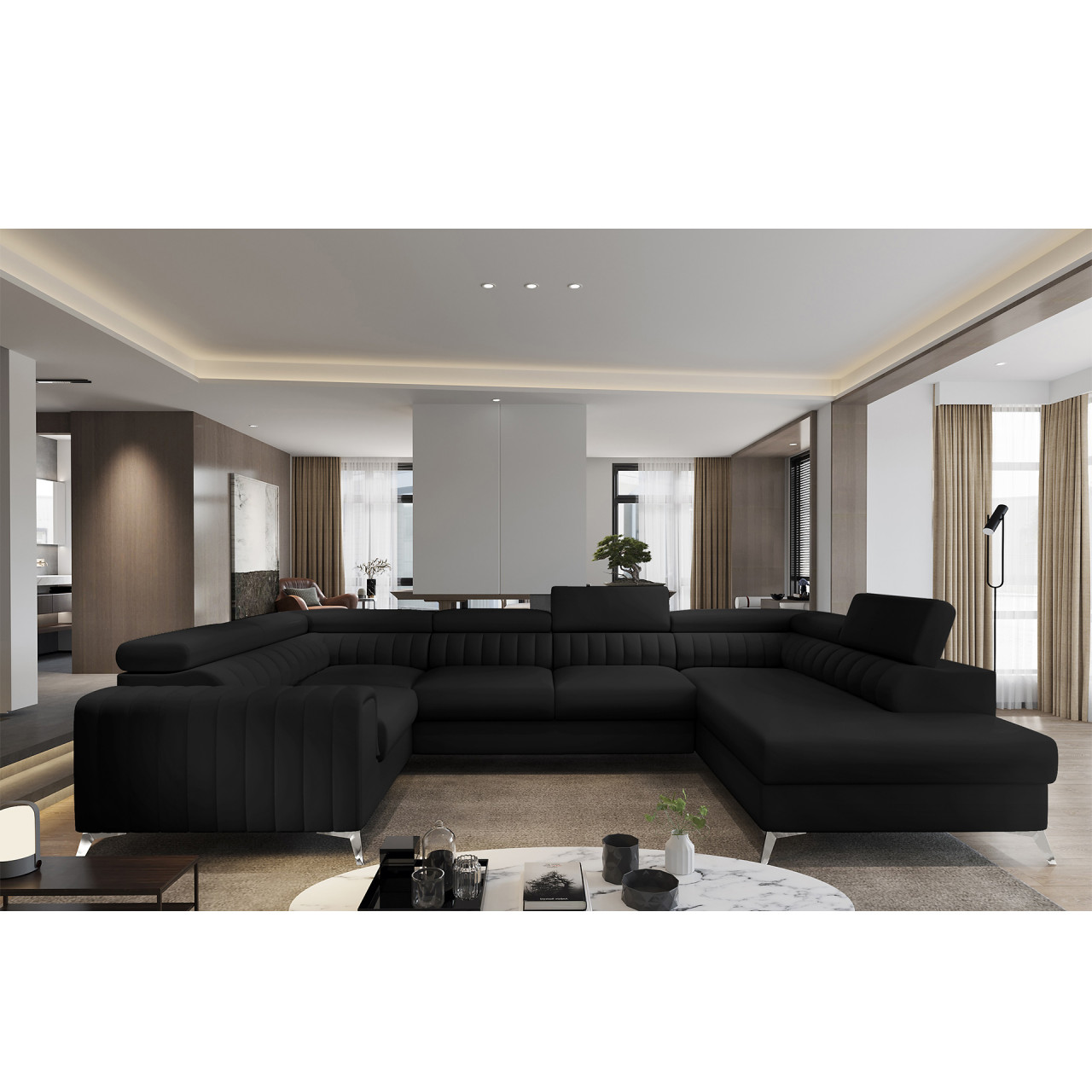 Coltar extensibil Louis pe dreapta Softis 11 - 1 | YEO
