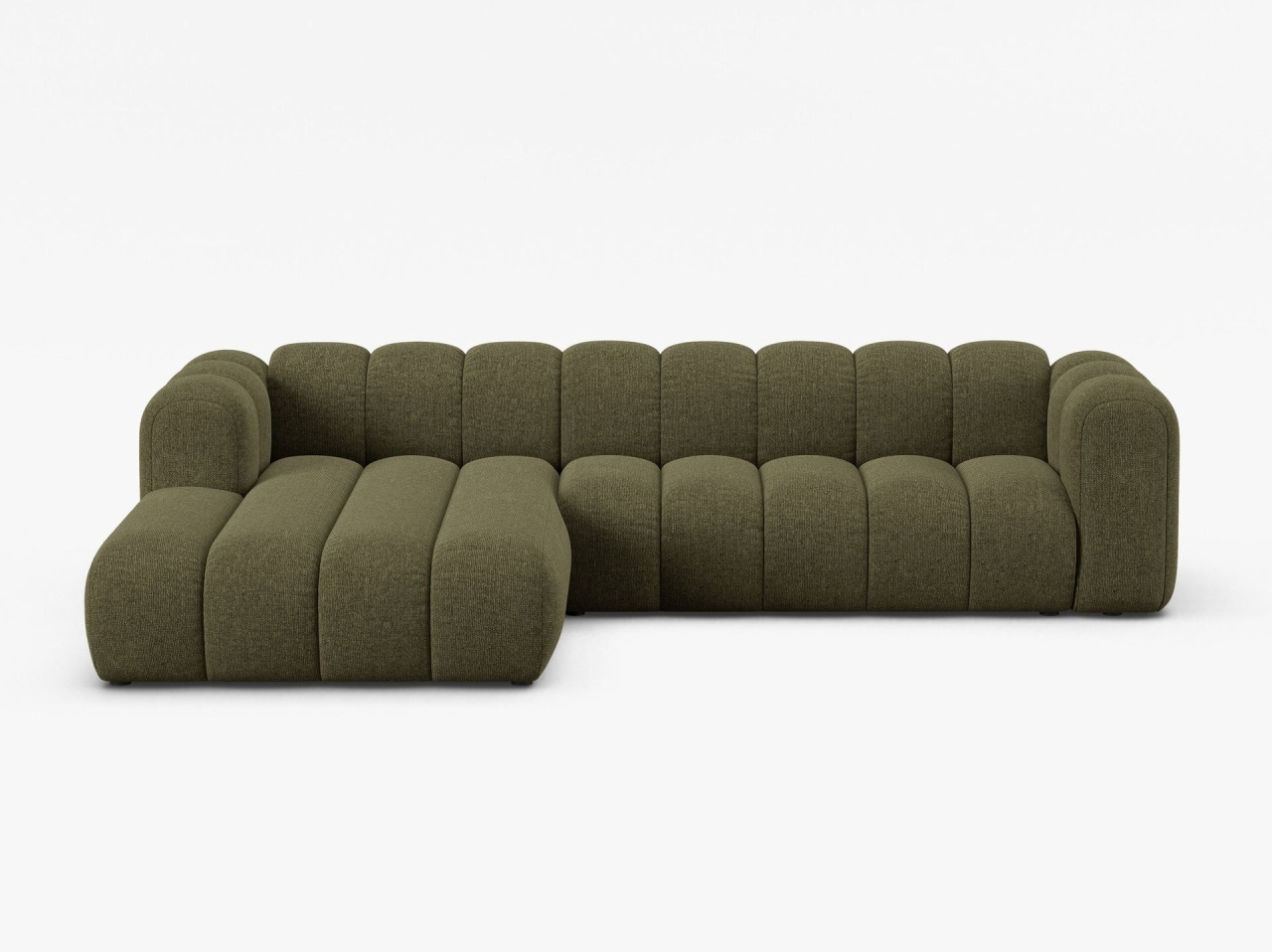 Coltar Lupine 4 locuri chenille Eden L290 cm